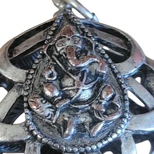 Ganesha Pendant Elephant On Front Opens Up